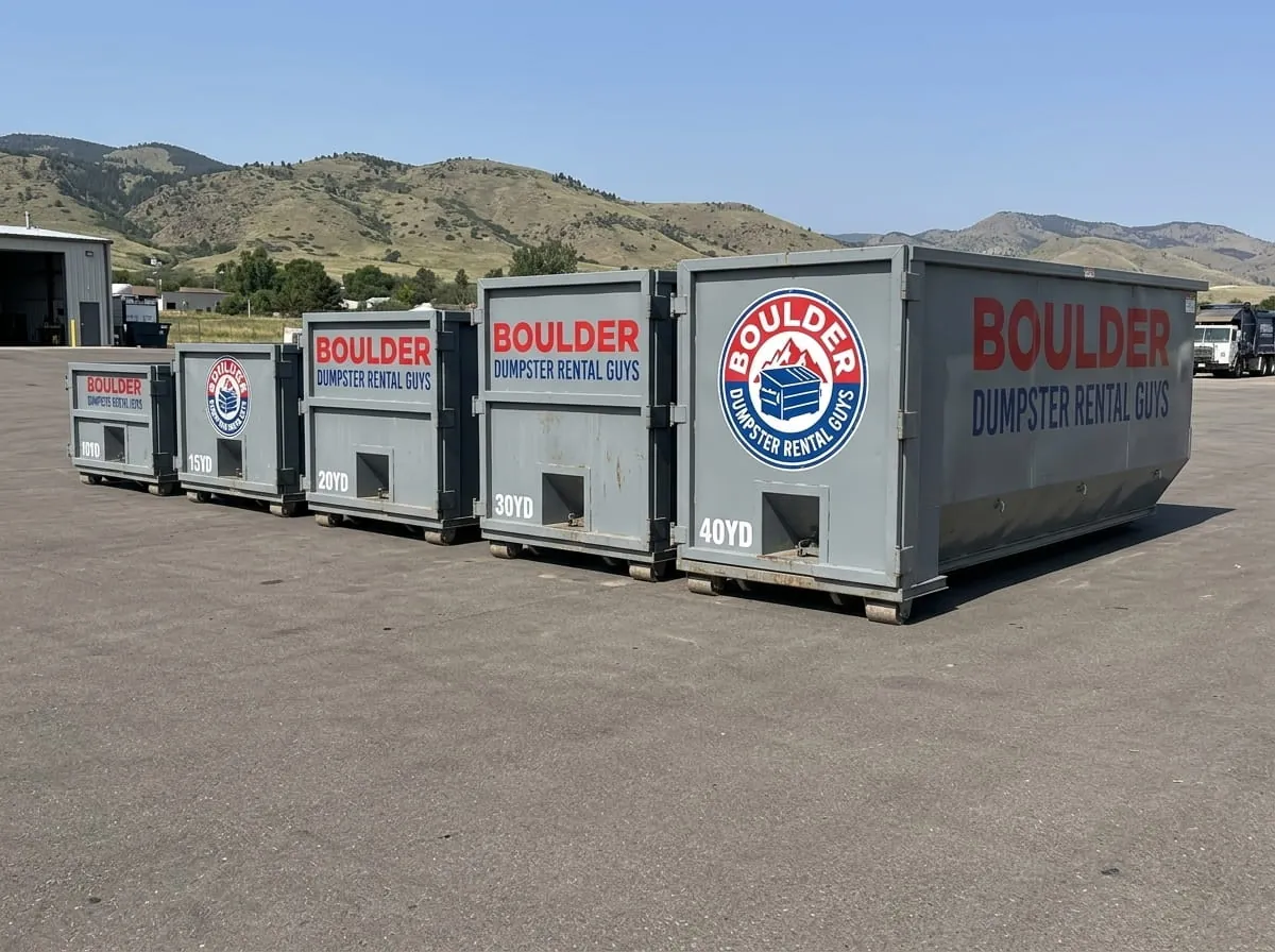 Protect Your Driveway During Dumpster Rental Boulder
